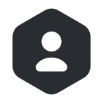 User Octagon SVG Icon